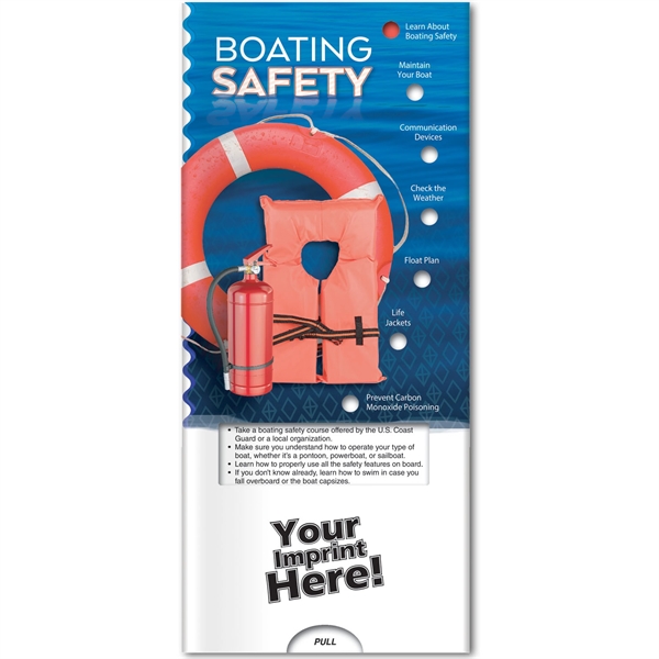 Custom Pocket Slider™ - Boating Safety