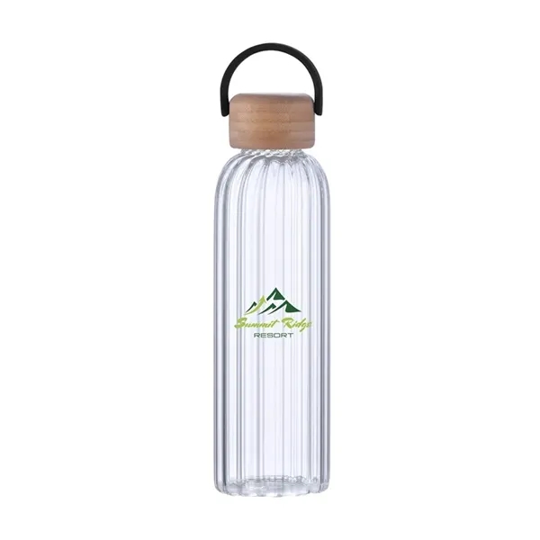 Custom Jovito 21 oz. Glass Water Bottle