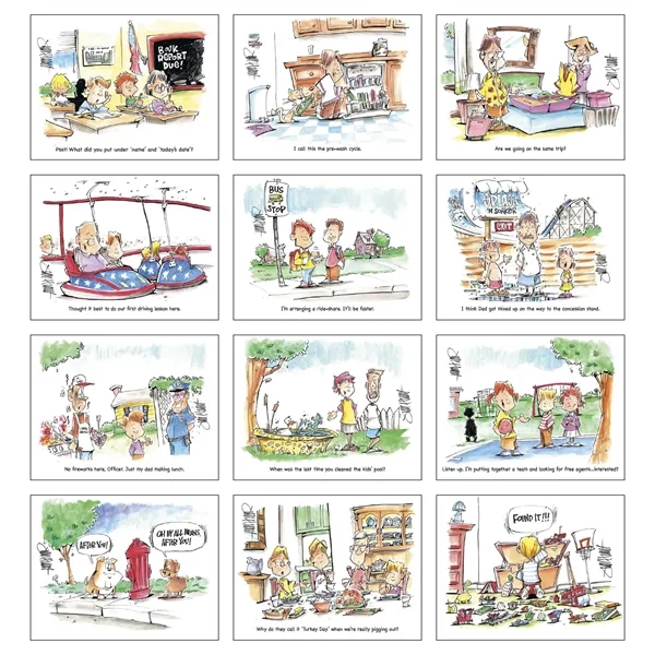 Good Value™ Laughing It Up! - Spiral Calendar