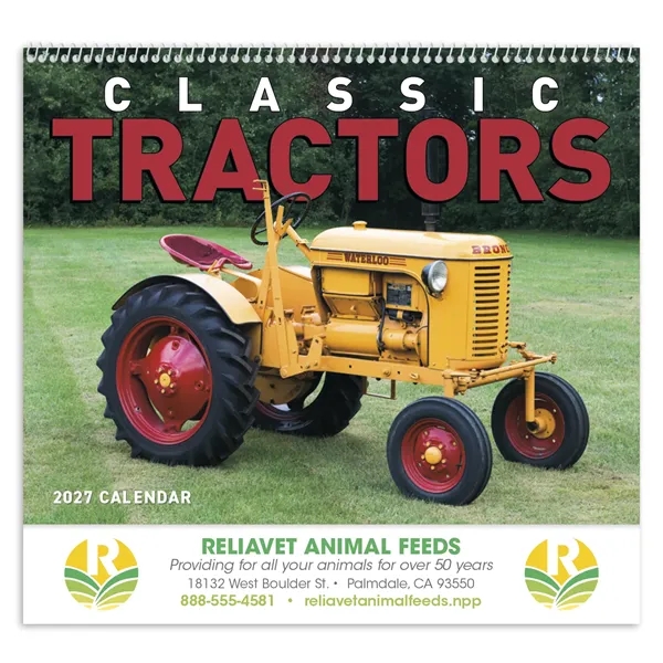Good Value™ Classic Tractor - Spiral Calendar