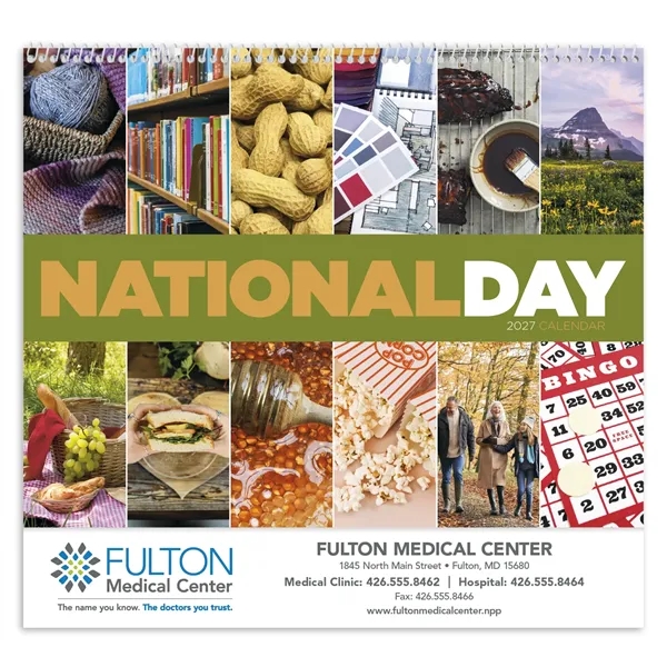 Good Value™ National Day - Spiral Calendar
