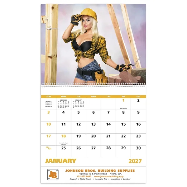Good Value™ Fantasy Builders - Spiral Calendar