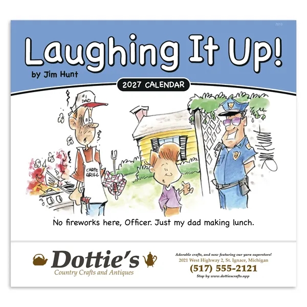 Good Value™ Laughing It Up - Stapled Calendar
