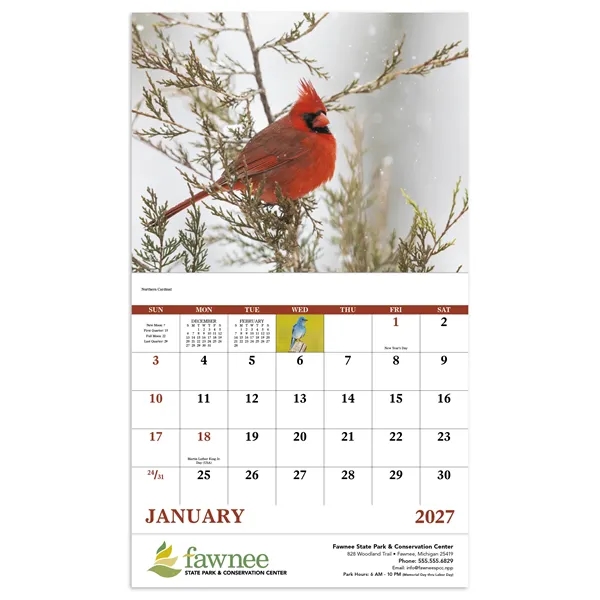 Good Value™ Birds of North America - Stapled Calendar