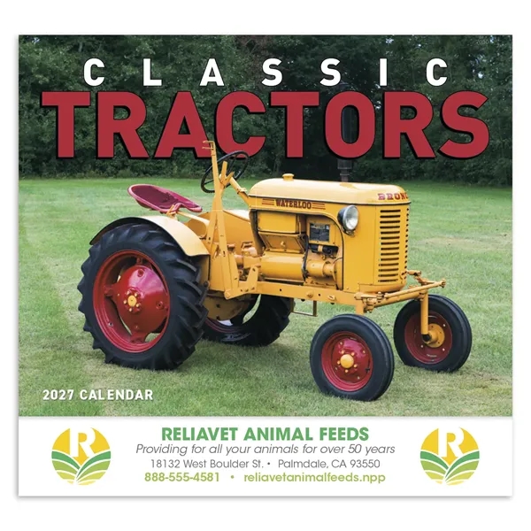 Good Value™ Classic Tractor - Stapled Calendar