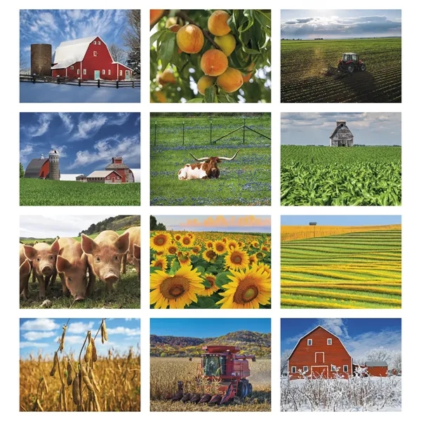 Good Value™ Agriculture - Stapled Calendar