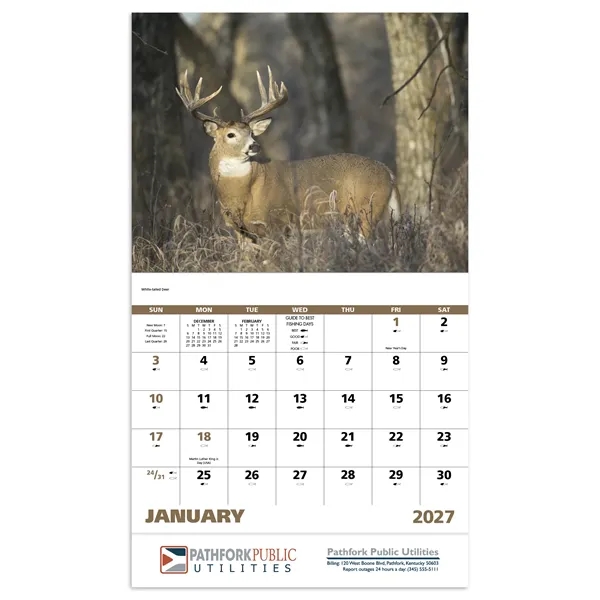 Good Value™ Wildlife Portraits - Stapled Calendar