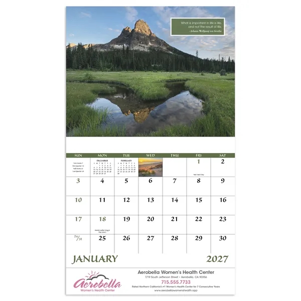 Good Value™ Inspirations for Life - Stapled Calendar