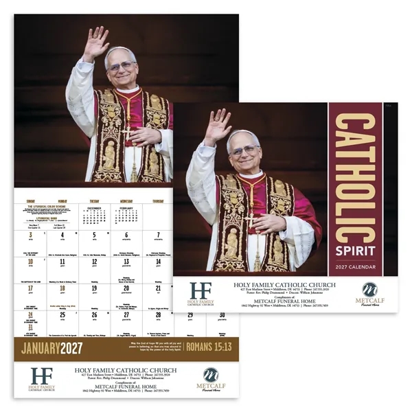 Good Value™ Catholic Spirit - Stapled Calendar