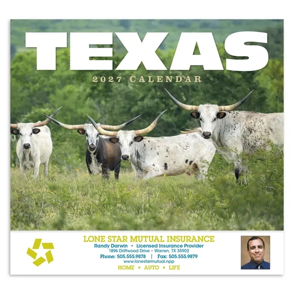 Products Texas Appointment Calendar - Stapled