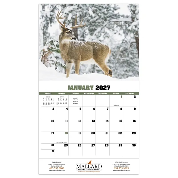 Products Trophy Whitetail Deer Appointment Calendar - Sta...