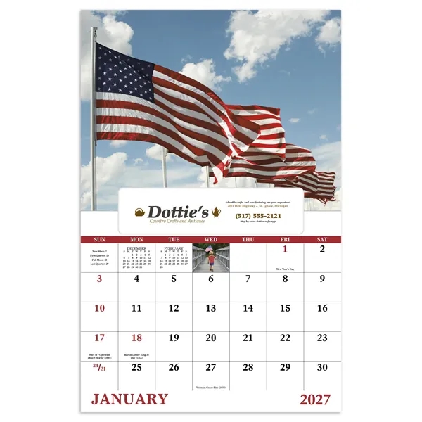 Good Value™ Celebrate America - Window Calendar