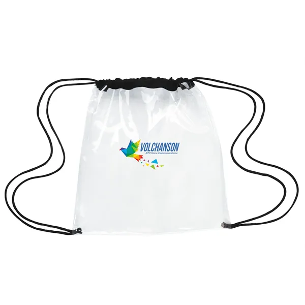 Good Value™ Clear Game Drawstring Backpack