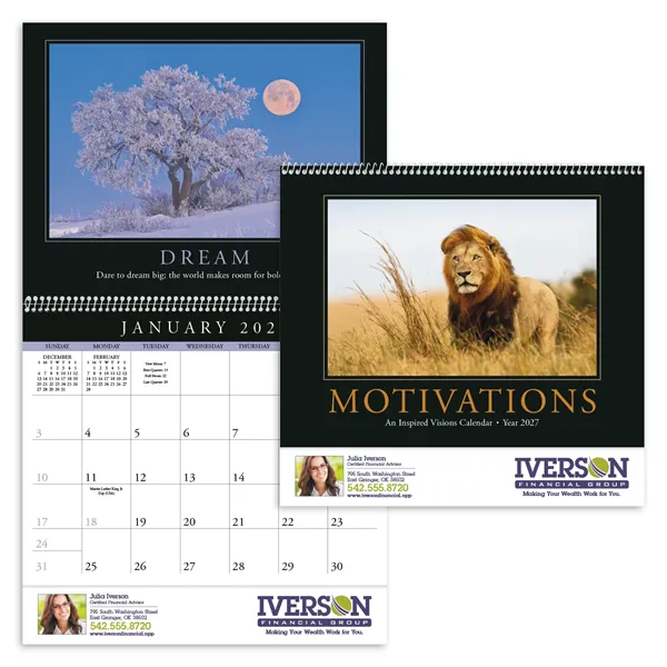 Triumph® Calendars Motivations Calendar