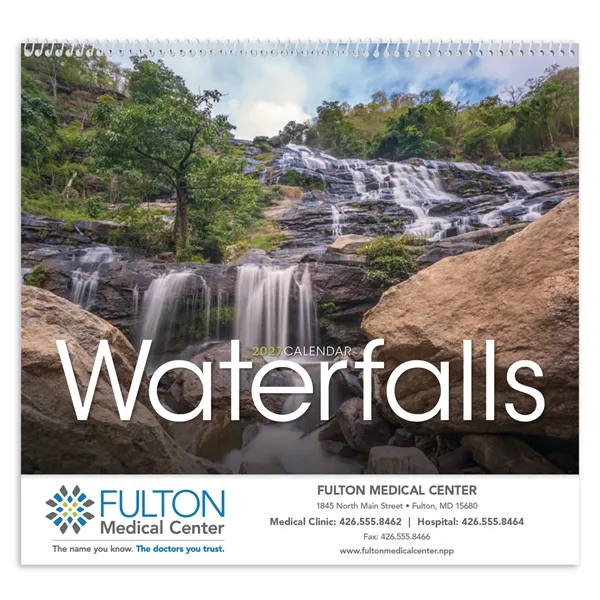 Triumph® Calendars Waterfalls Calendar