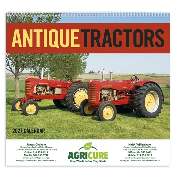 Triumph® Calendars Antique Tractors Calendar