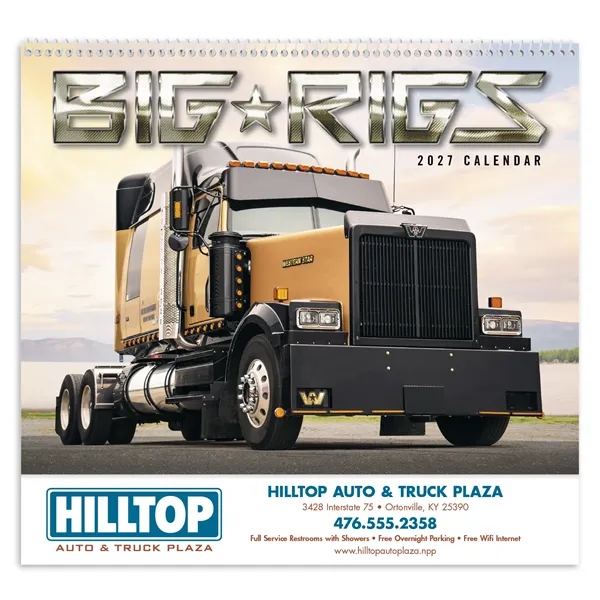 Triumph® Calendars Big Rigs Calendar