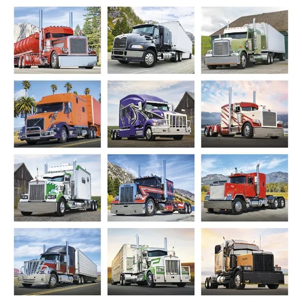 Triumph® Calendars Big Rigs Calendar