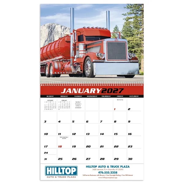 Triumph® Calendars Big Rigs Calendar