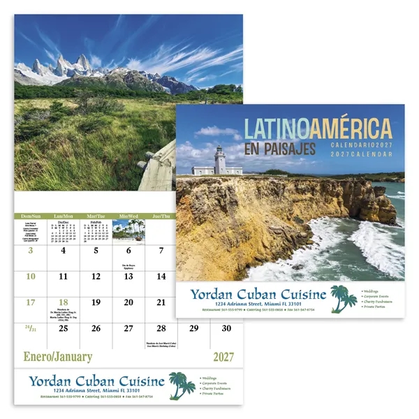Good Value™ Latinoamerica en Paisajes - Stapled Calendar