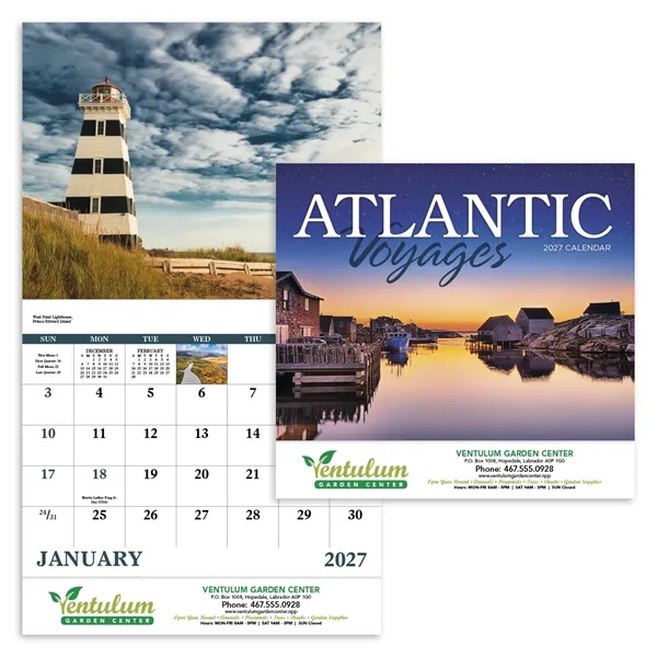 Good Value™ Atlantic Voyages - Stapled Calendar