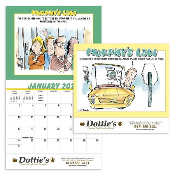 Products Murphy's Law Appointment Calendar - Stapled