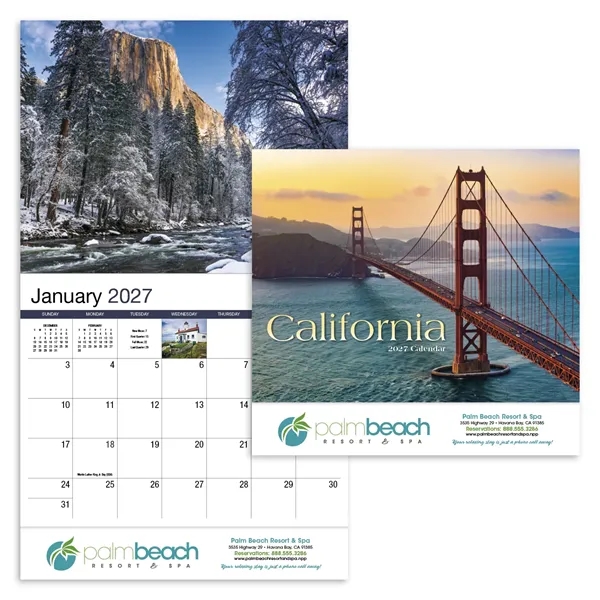 Products California Appointment Calendar - Stapled