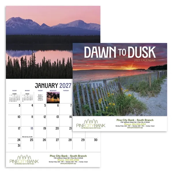 Products Dawn to Dusk Appointment Calendar - Stapled