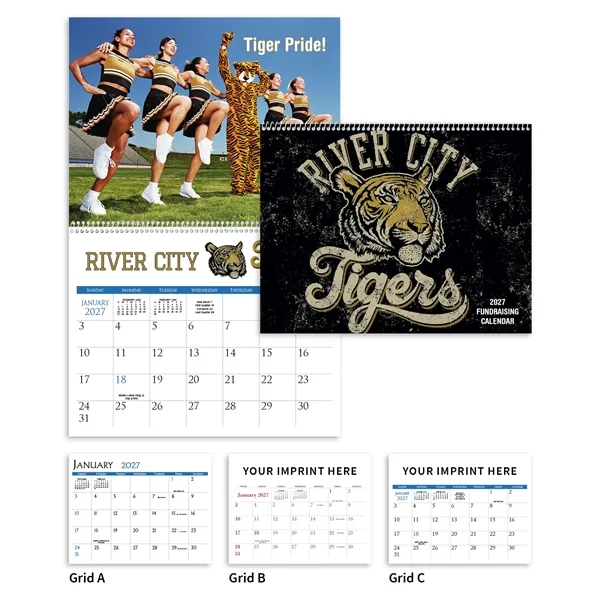 Custom Triumph® Calendars Small Quantity Custom - Spiral Calendar