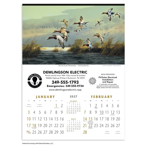 Triumph® Calendars North American Waterfowl Calendar