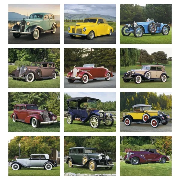 Triumph® Calendars Antique Cars Calendar