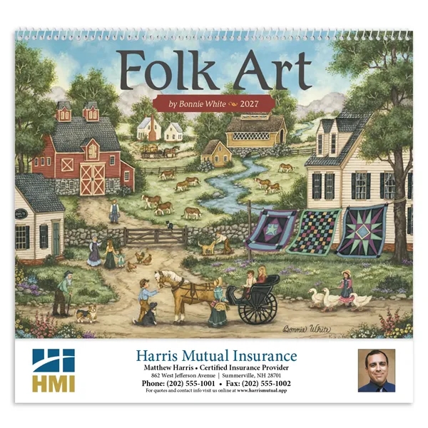 Triumph® Calendars Folk Art Calendar