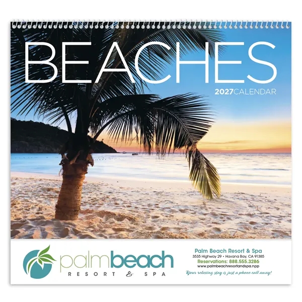 Triumph® Calendars Beaches Calendar