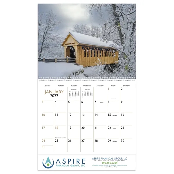 Triumph® Calendars Bridges Calendar