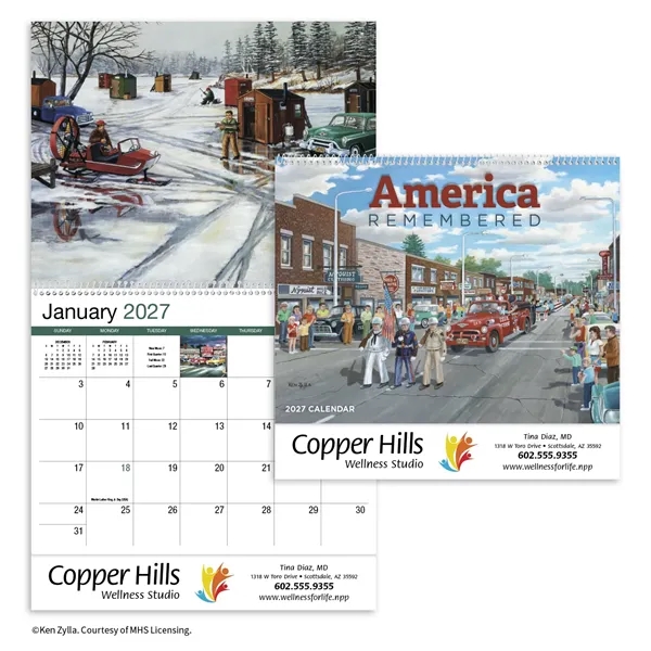 Products America Remembered Appointment Calendar - Spiral