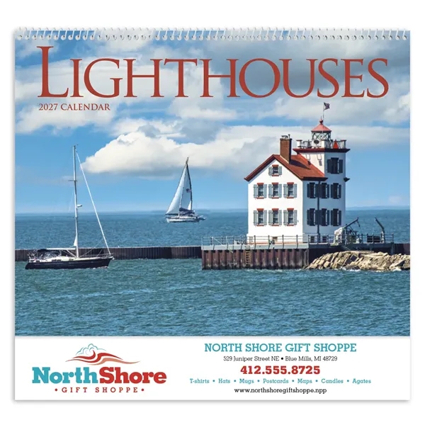 Triumph® Calendars Lighthouses Calendar