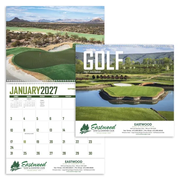 Triumph® Calendars Golf Calendar