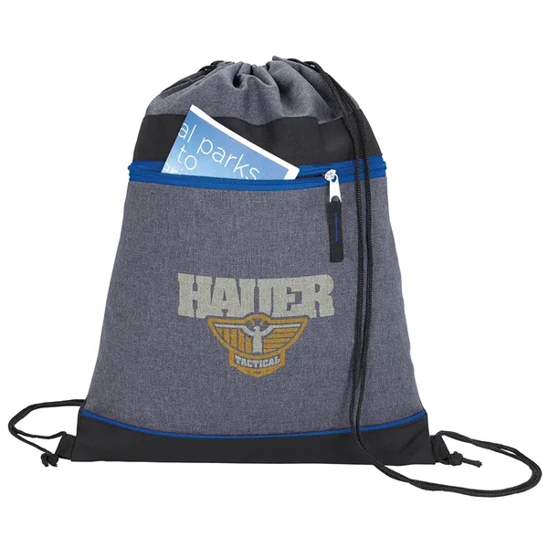 Good Value™ RPET Two-Tone Drawstring Backpack
