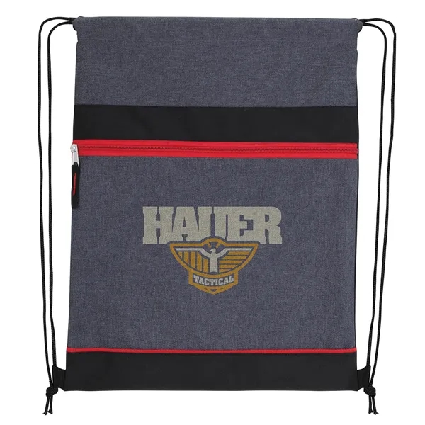 Good Value™ RPET Two-Tone Drawstring Backpack