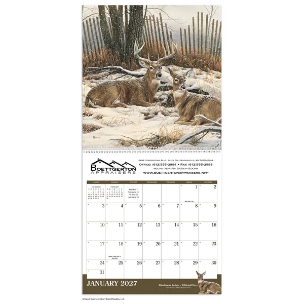Triumph® Calendars Wildlife Art Calendar