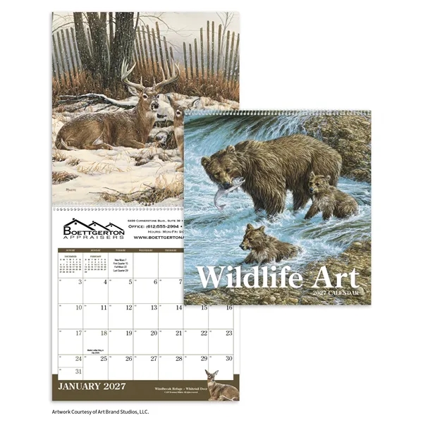 Triumph® Calendars Wildlife Art Calendar