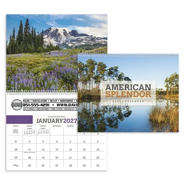 Triumph® Calendars American Splendor Calendar