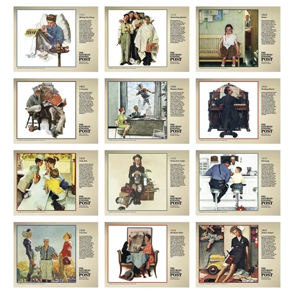 Triumph® Calendars The Saturday Evening Post Illustration...
