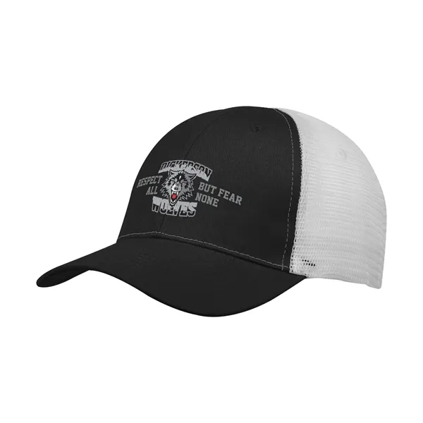 Buttonless Mesh Back Cap