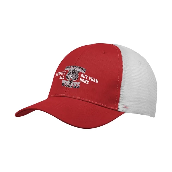 Buttonless Mesh Back Cap