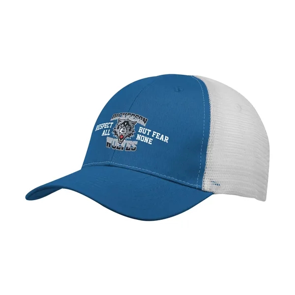 Buttonless Mesh Back Cap