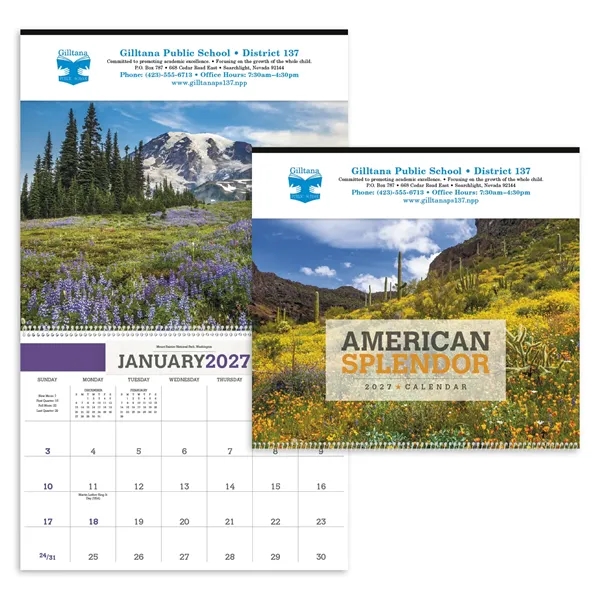 Triumph® Calendars American Splendor Calendar