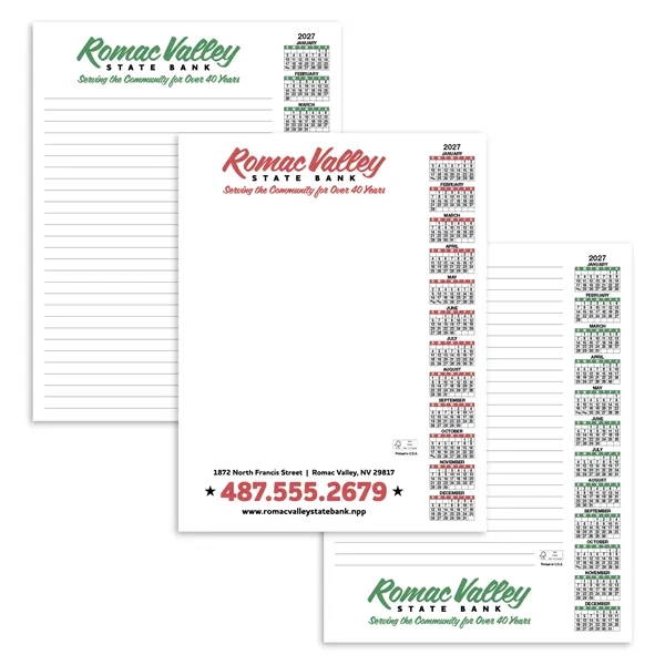 Skinner & Kennedy® Scratch Pad Calendar