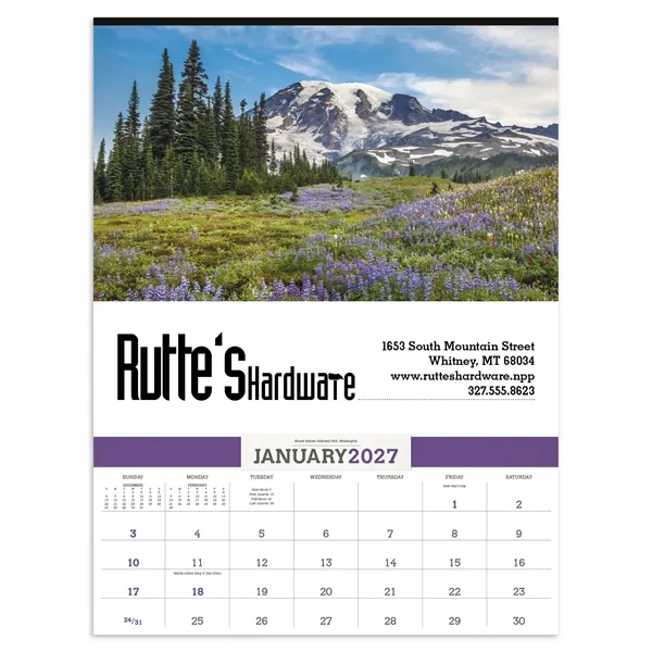 Triumph® Calendars American Splendor with Date Blocks Cal...