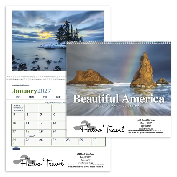 Triumph® Calendars Beautiful America Pocket Calendar